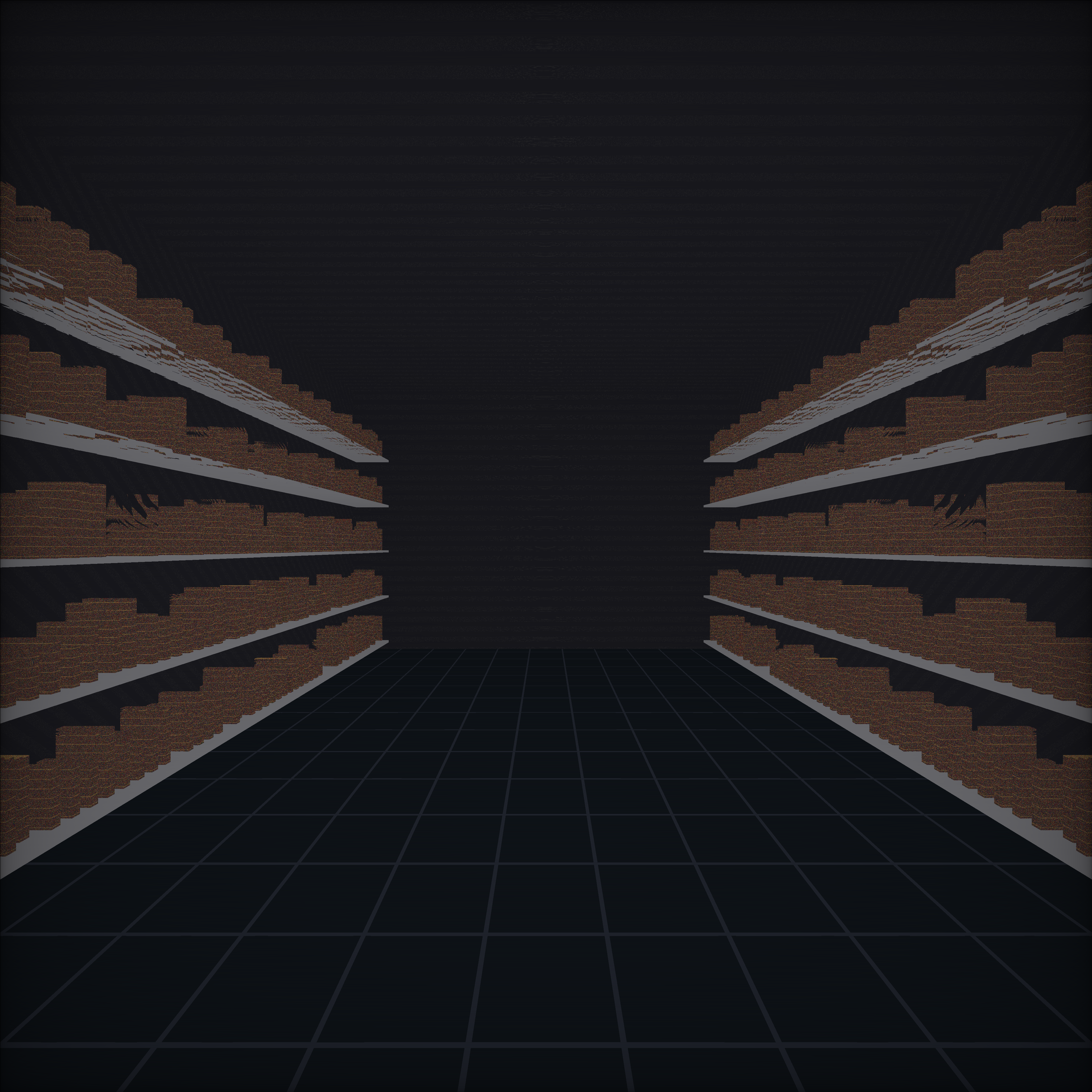 Sluice corridor — wide open